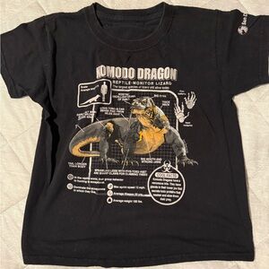 Komodo Dragon Graphic Tee - Black